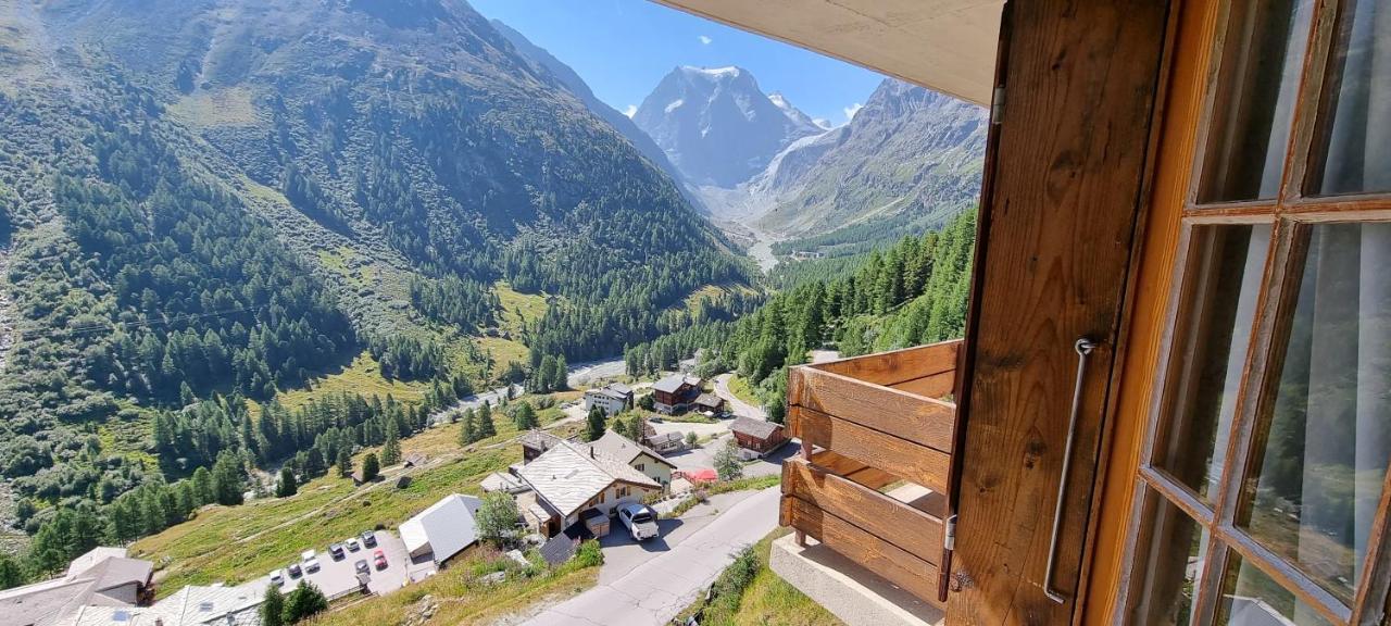 Le Panorama - Appartement 54 A Arolla Face Aux Montagnes A 150M Des Pistes Evolène Exterior foto