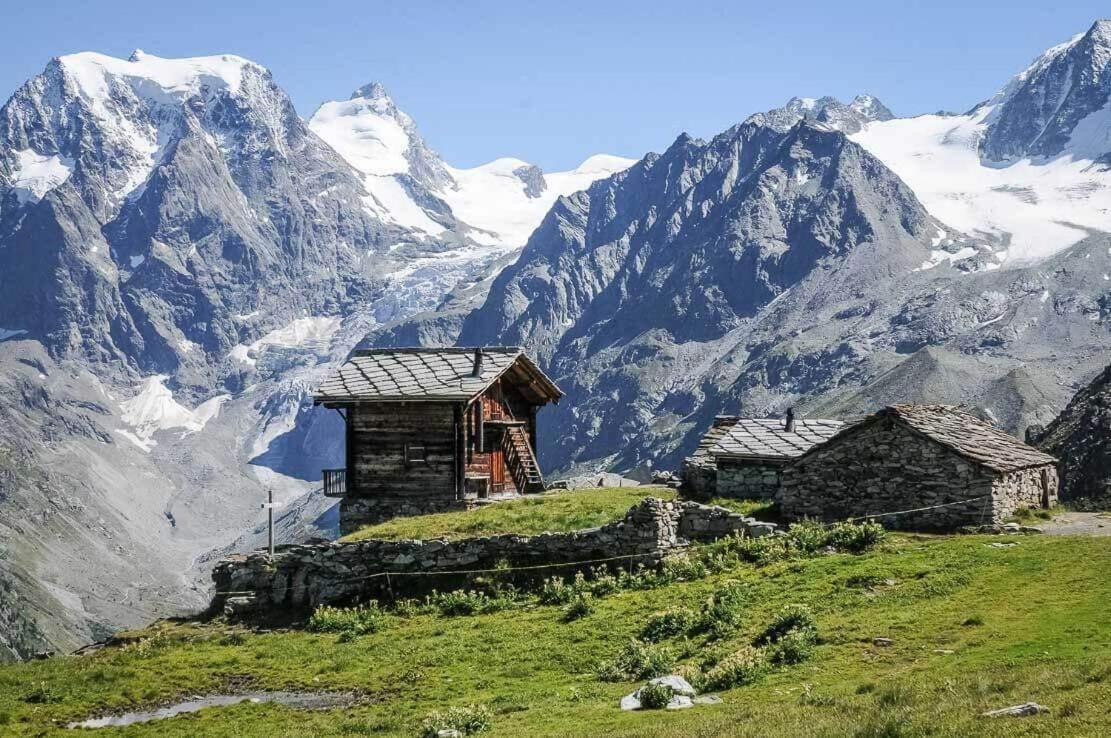 Le Panorama - Appartement 54 A Arolla Face Aux Montagnes A 150M Des Pistes Evolène Exterior foto