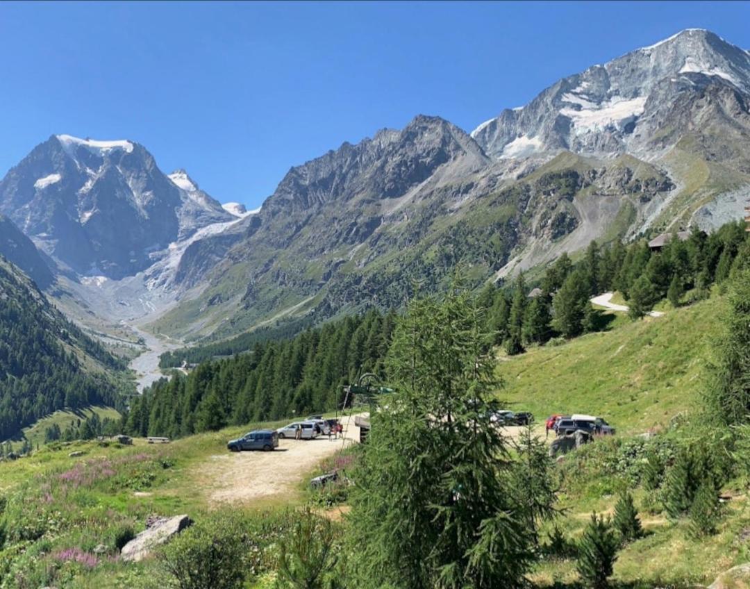Le Panorama - Appartement 54 A Arolla Face Aux Montagnes A 150M Des Pistes Evolène Exterior foto